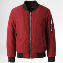 Kymaxx - Veste Bomber Enfant 5052KD Bordeaux