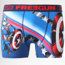 Freegun - Boxer Captain America Bleu