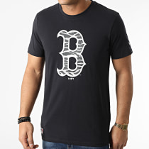 New Era - Tee Shirt MLB Seasonal Infill Boston Red Sox 12869857 Bleu Marine