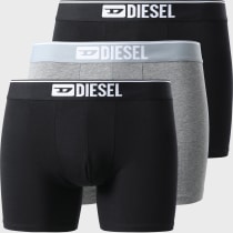 Diesel - Lot De 3 Boxers Sebastian 00SKME-0GDAC Noir Gris