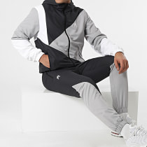 NI by Ninho - Ensemble De Survetement Le 47 Blanc Gris Noir