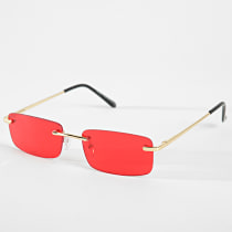 Frilivin - Lunettes De Soleil Rouge