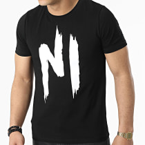 NI by Ninho - Tee Shirt Merch Noir Blanc