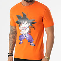 Dragon Ball Z - Tee Shirt Goku Kameha Orange
