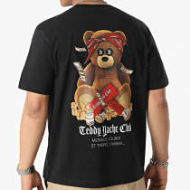 Teddy Yacht Club - Tee Shirt Oversize Large Cash Gun Noir