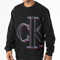 Calvin Klein - Sweat Crewneck Illuminated 0840 Noir
