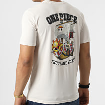 One Piece - Tee Shirt Thousand Sunny Beige Natural