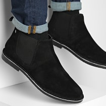 Jack And Jones - Chelsea Boots Bravo 12191225 Suede Black