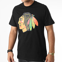 '47 Brand - Tee Shirt Chicago Blackhawks Noir