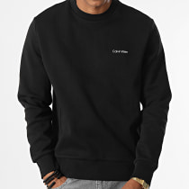 Calvin Klein - Sweat Crewneck Micro Logo Repreve 9926 Noir