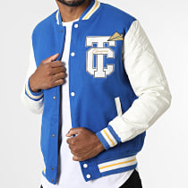 MTX - Veste Teddy 22206 Bleu Blanc
