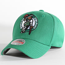Mitchell and Ness - Casquette Team Ground 2 Stretch Boston Celtics Vert