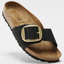BIRKENSTOCK - Sandales Femme Madrid Big Buckle Black
