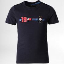 FFF - Tee Shirt Enfant Benzema Bleu Marine