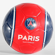 PSG - Ballon De Foot Logo Bleu Marine Rouge