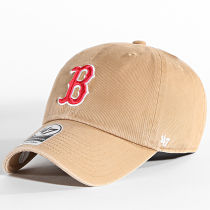 '47 Brand - Casquette '47 Clean Up Boston Red Sox Beige