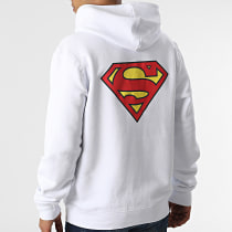 DC Comics - Sweat Capuche Logo Blanc