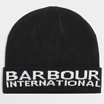 Barbour - Bonnet International Logo Noir