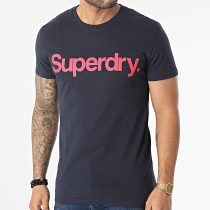 Superdry - Tee Shirt M1011355A Bleu Marine