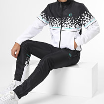 Sergio Tacchini - Ensemble de Survetement Dispersa 40022 Noir Blanc
