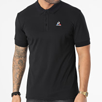 Le Coq Sportif - Polo Manches Courtes Essentiels N2 2310550 Noir