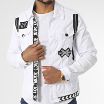 MTX - Veste Jean Blanc