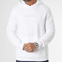 Calvin Klein - Sweat Capuche GMS3W303 Blanc