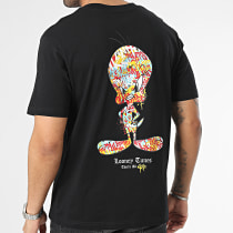 Looney Tunes - Tee Shirt Oversize Large Tweety Graff Noir