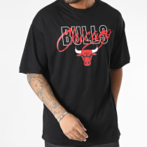 New Era - Tee Shirt Script Mesh Chicago Bulls 60332209 Noir