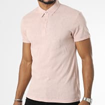 MTX - Polo Manches Courtes Rose Clair