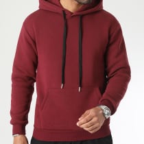 LBO - Sweat Capuche 0054 Bordeaux