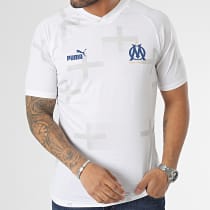 Puma - Tee Shirt OM Prematch 769583 Beige Clair