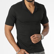 Frilivin - Polo Manches Courtes Noir