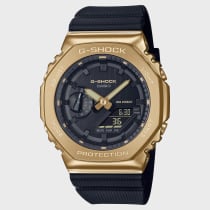 Casio - Montre G-Shock GM-2100G-1A9ER Noir Doré