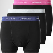 Calvin Klein - Lot De 3 Boxers U2882G Noir