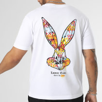 Looney Tunes - Tee Shirt Oversize Large Bugs Bunny Graff Blanc