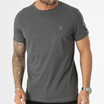 Gant - Tee Shirt Original Gris Anthracite Chiné