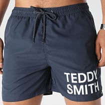 Teddy Smith - Short De Bain Diaz Bleu Marine