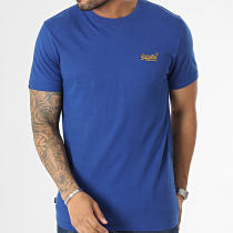 Superdry - Tee Shirt Vintage Logo Embroidery M1011796A Bleu Roi