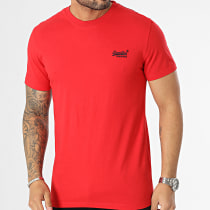 Superdry - Tee Shirt Vintage Logo Embroidery M1011796A Rouge