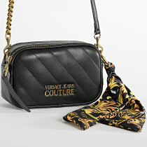 Versace Jeans Couture - Sac A Main Femme Thelma Soft Noir Doré