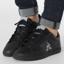 Le Coq Sportif - Baskets Femme CourtClassic 2 Tones 2310243 Black