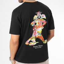 Looney Tunes - Tee Shirt Oversize Large Sylvester Graff Noir