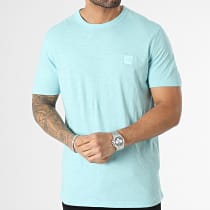 BOSS - Tee Shirt Tegood 50478771 Bleu Clair Chiné
