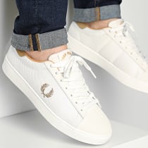 Fred Perry - Baskets Spencer Mesh Nubuck B5308 Snow White