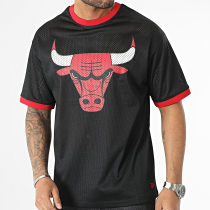 New Era - Tee Shirt NBA Team Logo Mesh Chicago Bulls 60357112 Noir