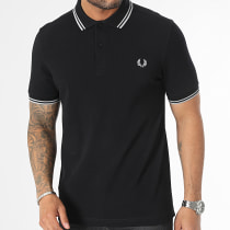 Fred Perry - Polo Manches Courtes Back Graphic M5603 Noir