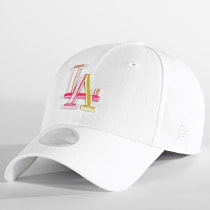 New Era - Casquette Femme 9Forty Repreve Block Logo Los Angeles Dodgers Blanc