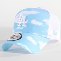New Era - Casquette Trucker Cloud AOP Los Angeles Dodgers Bleu Clair