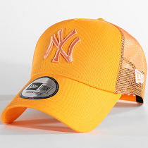 New Era - Casquette Trucker Tonal Mesh New York Yankees Orange